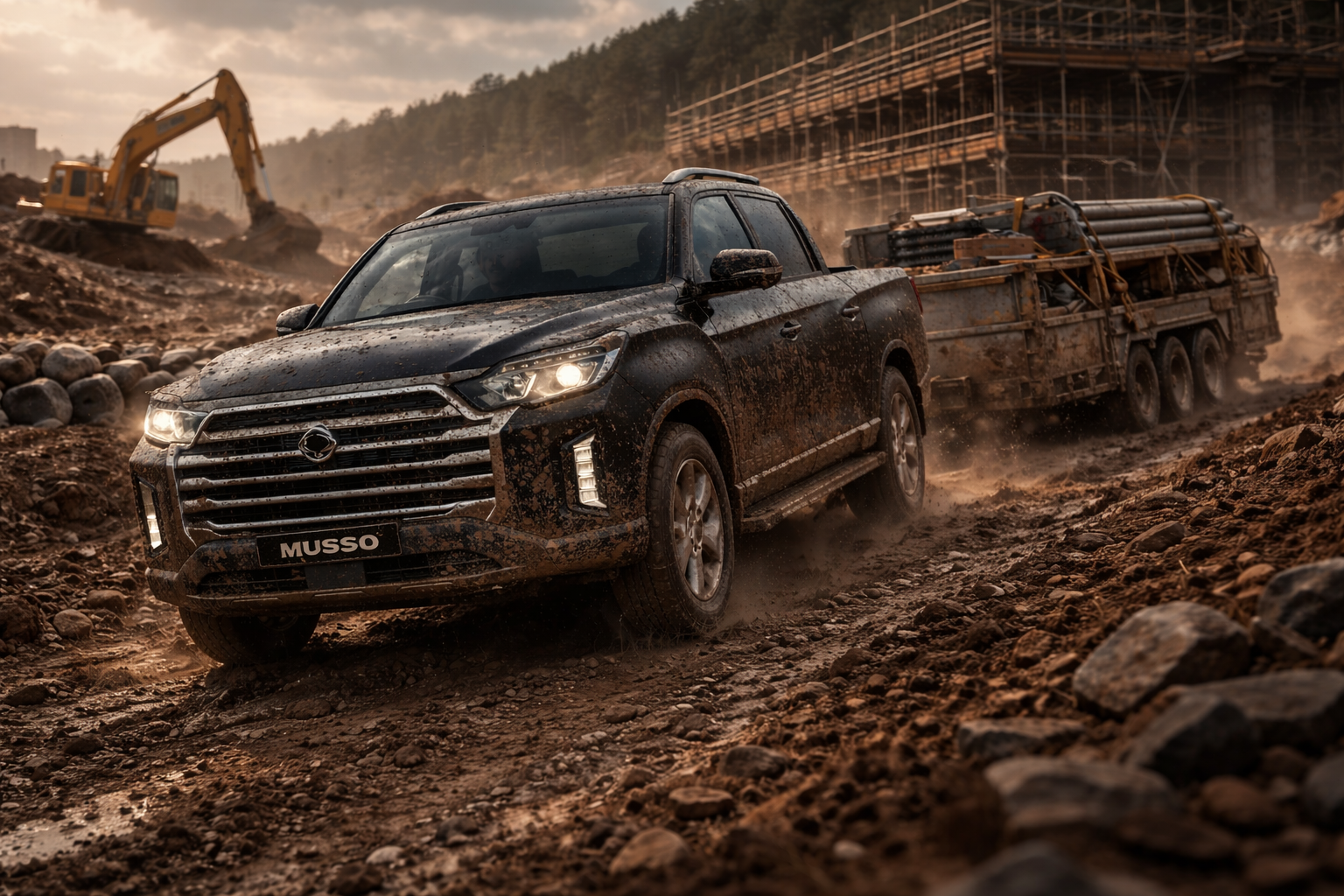 KGM Pick-Up Truck for Business – Exclusive Deal from £263.99pm
