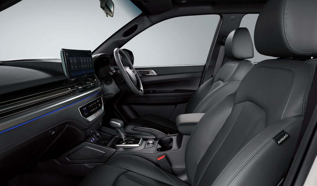 KGM Musso Interior