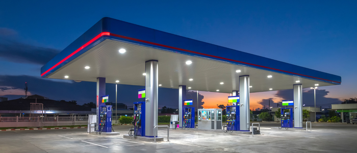 fuel station
