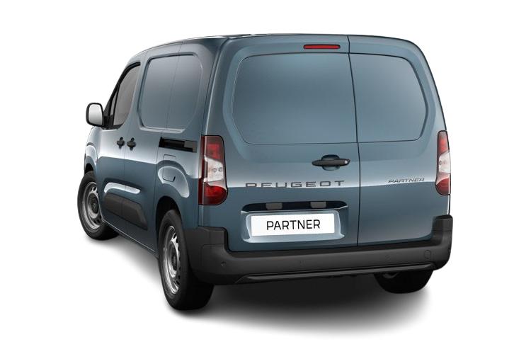 Peugeot E-partner Long 750 100kW 50kWh Asphalt Van Auto image 2